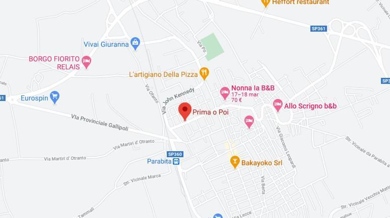Tana Degli Elfi Parabita Kültér fotó